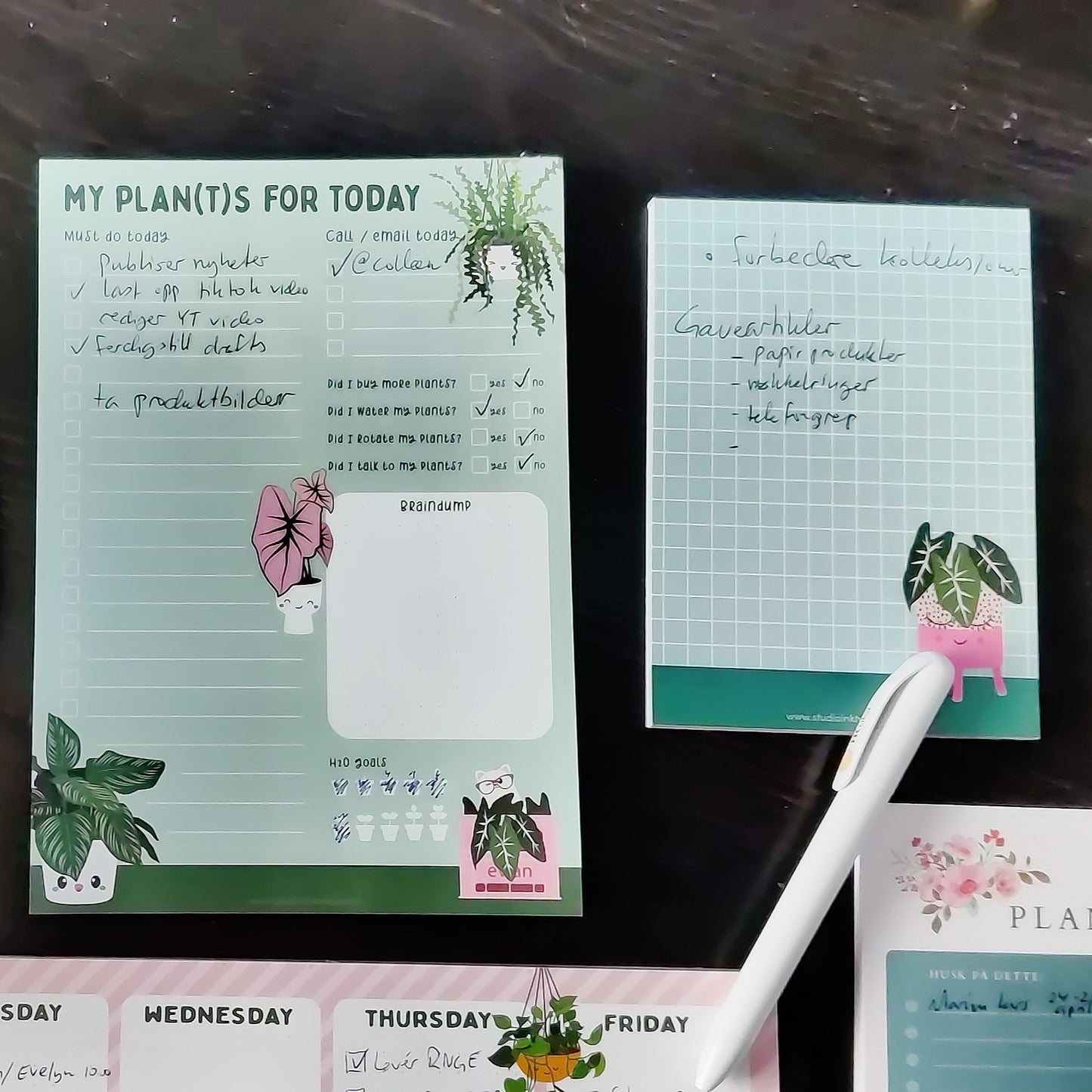 PLANTY PAD - Notatblokk - A6