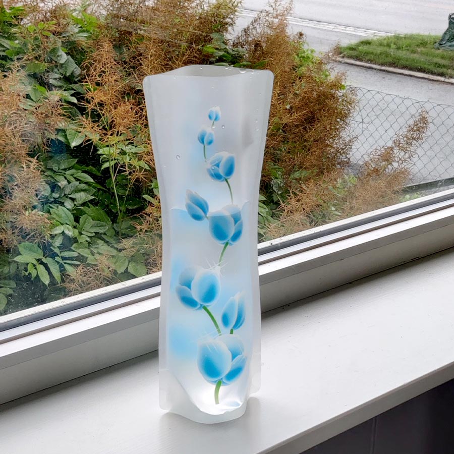 Sammenleggbar vase