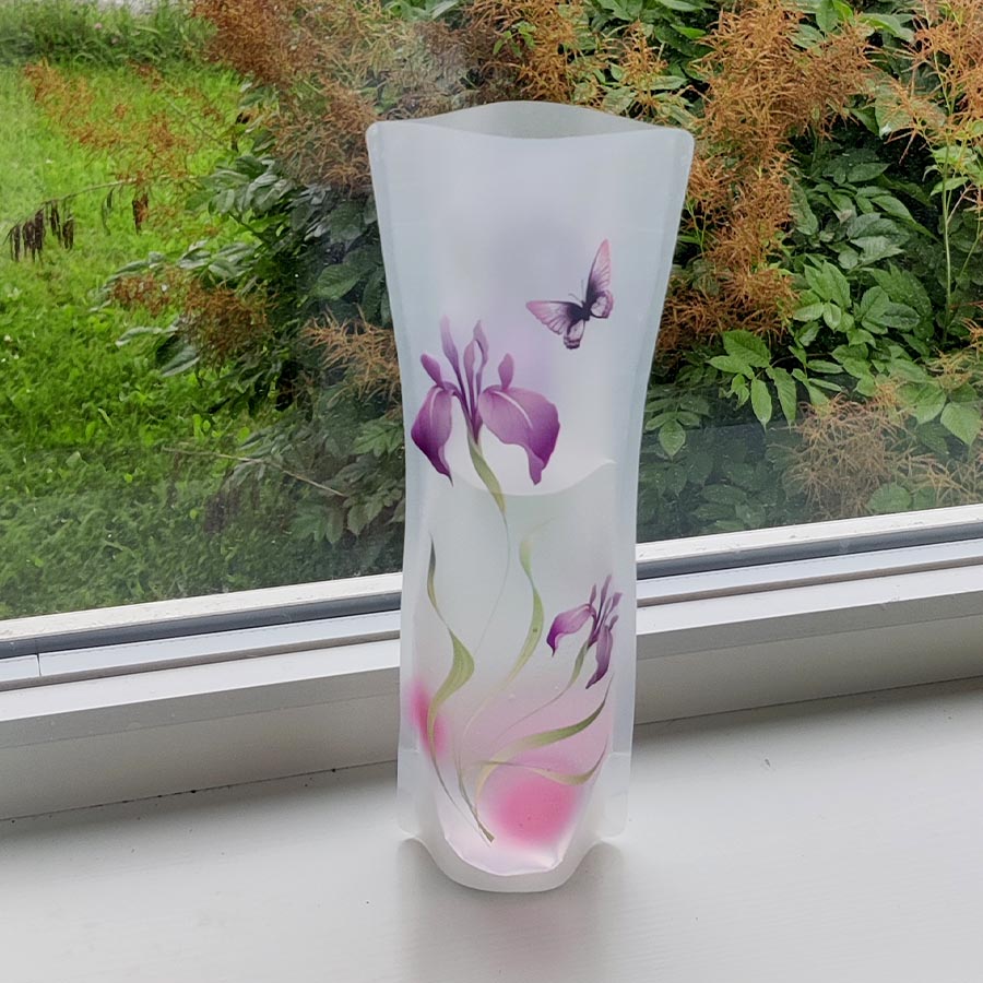 Sammenleggbar vase